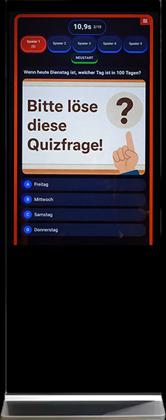 digitales Glücksrad