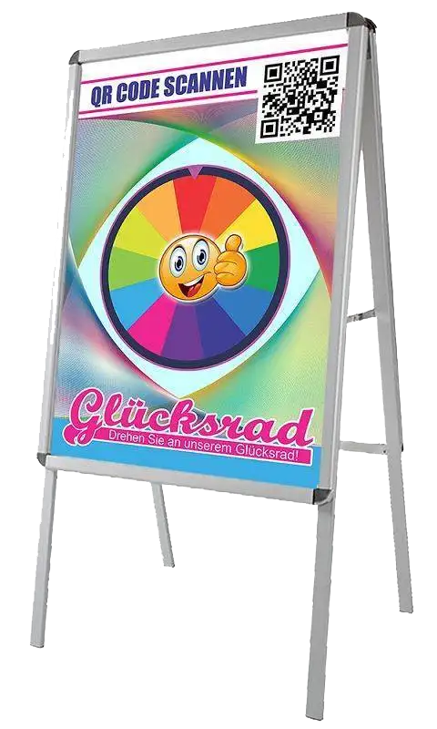 digitales Glücksrad