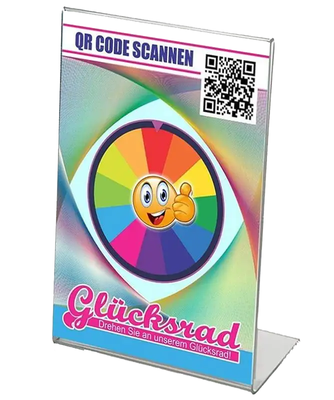 digitales Glücksrad