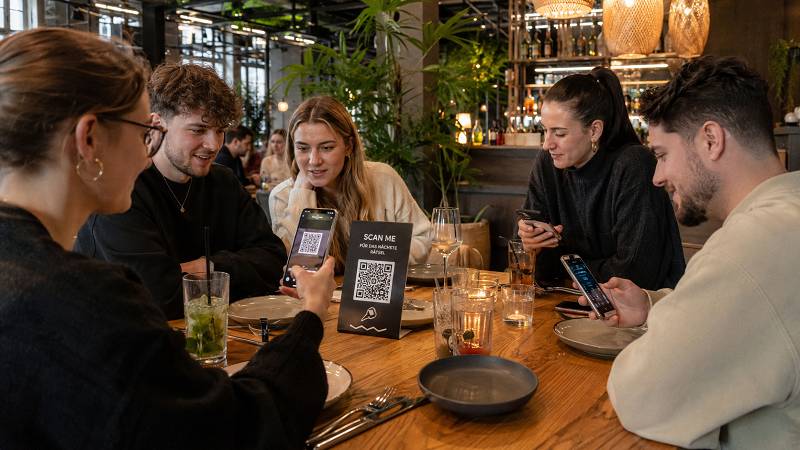 digitale Schnitzeljagd Event im Restaurant